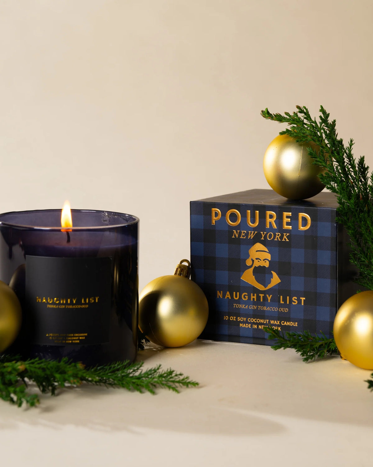 Naughty List 10 Oz Soy Wax Candle