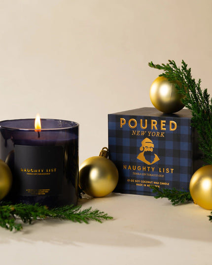 Naughty List 10 Oz Soy Wax Candle