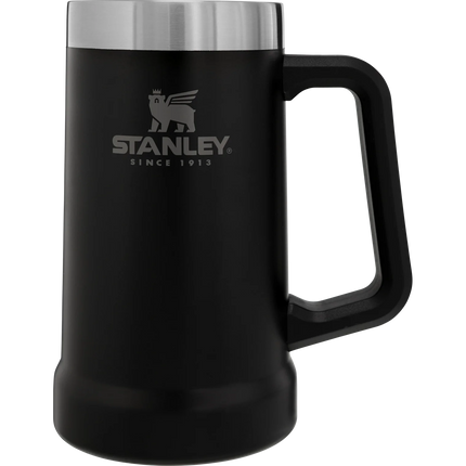 Matte Black ADVENTURE BIG GRIP BEER STEIN | 24 OZ