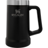 Matte Black ADVENTURE BIG GRIP BEER STEIN | 24 OZ