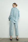 Barrel Denim Pants