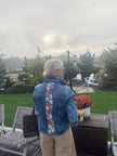 Fall Leaves Stripe jacket