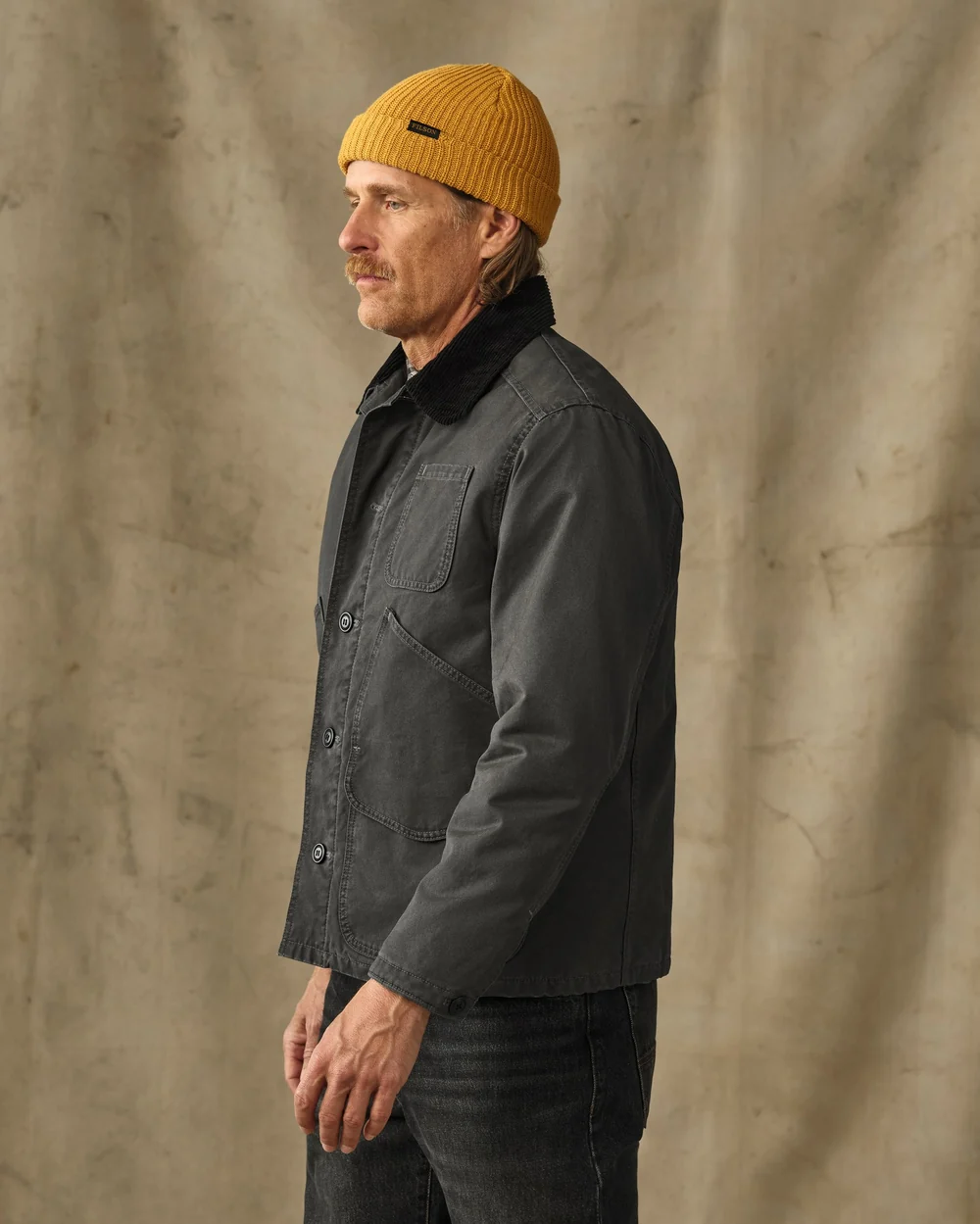 insulated canvas outfitter jacket, peat-side