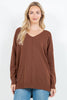 Christi Front Seam Sweater ~