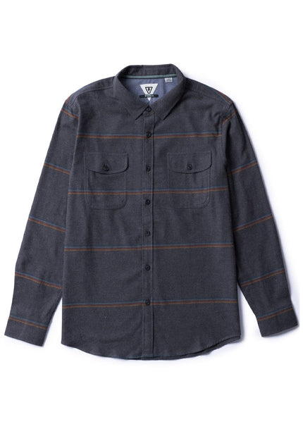 Vissla Mens Central Coast LS Flannel Shirt