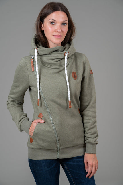 Wanakome Athena Asymmetrical Zip Hoodie