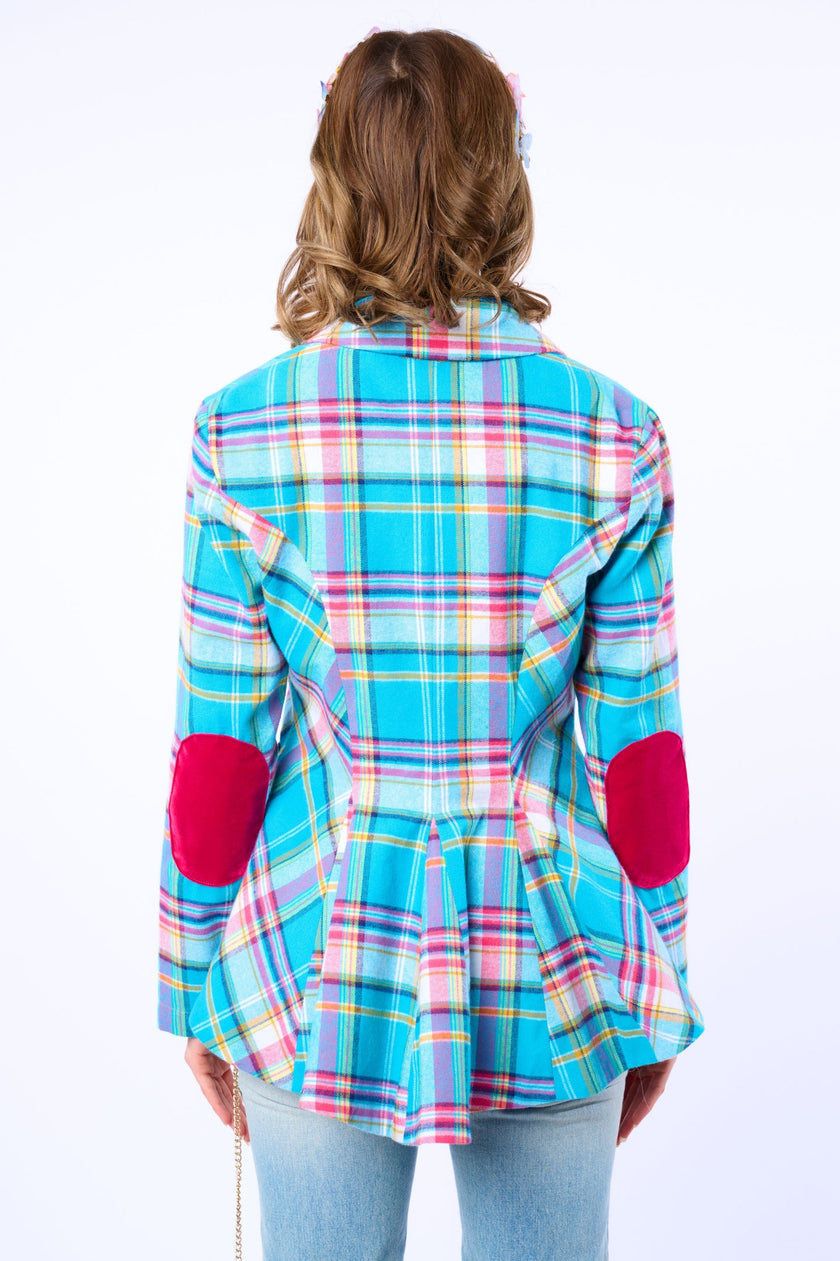 DULCE PLAID BLAZER