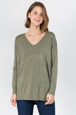 Christi Front Seam Sweater ~