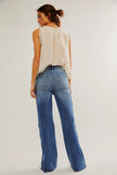 Driftwood Denim Charlee Wide Leg Crop |  Intertwine