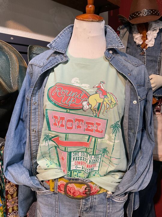 Round Up Motel SS T-Shirt Mint