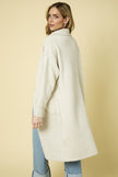 Sandra LS Collared Maxi Sweater Cardigan