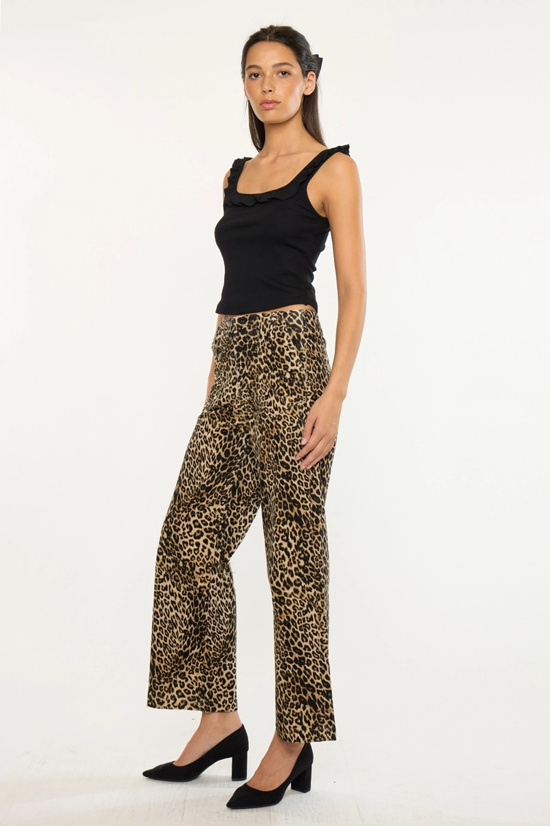 ULTRA HIGH RISE CORDUROY WIDE LEG front/side