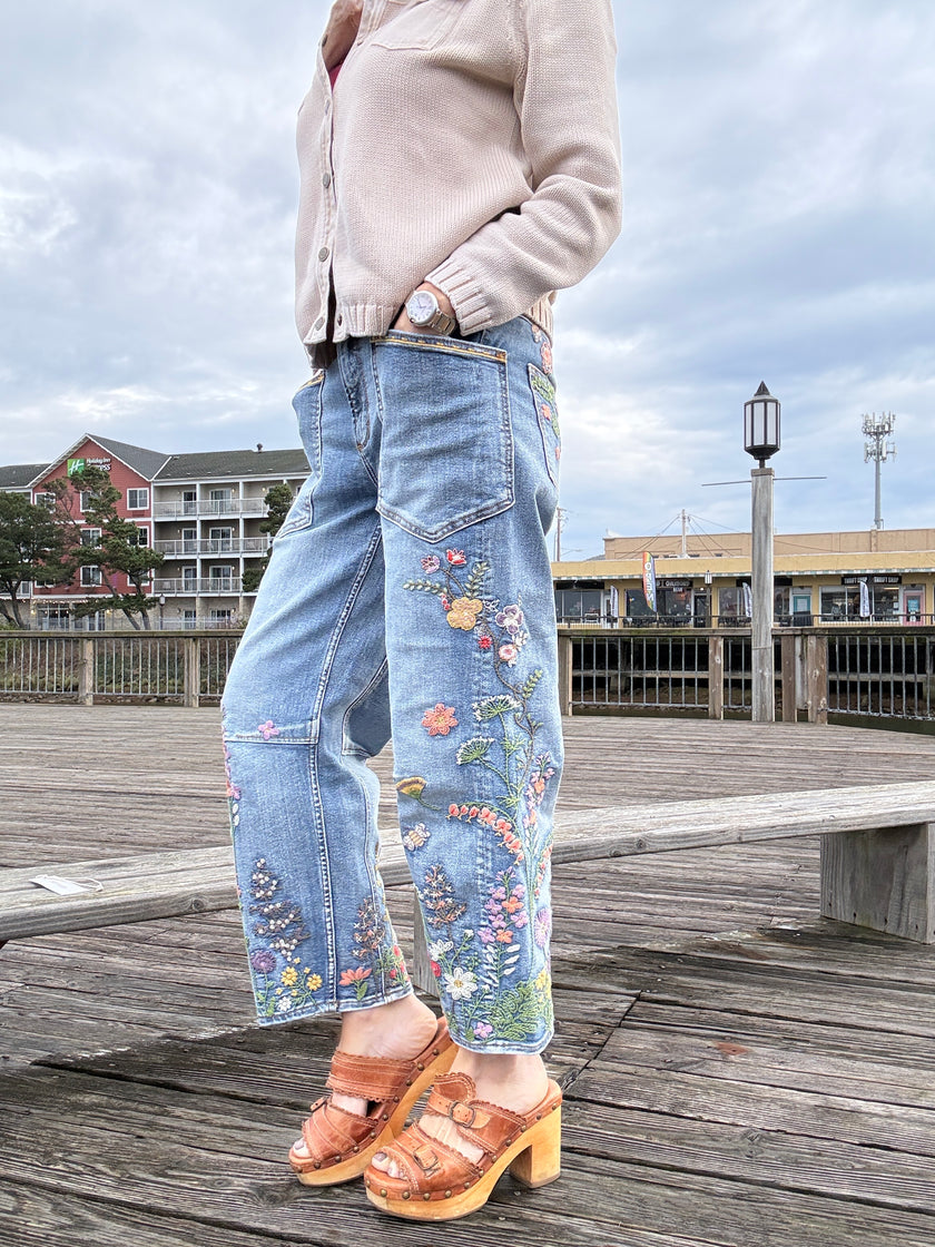 BARBIE X FLOWER FIELDS left side