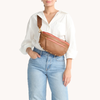 *Charles Crossbody Lrg-Mahogany Pebble