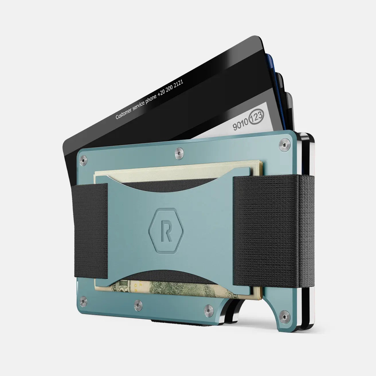 Ridge Wallet | Sea Glass-Cash Strap