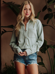 Super Soft Button Up Top