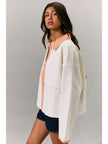 Jacket with Gingham Trim