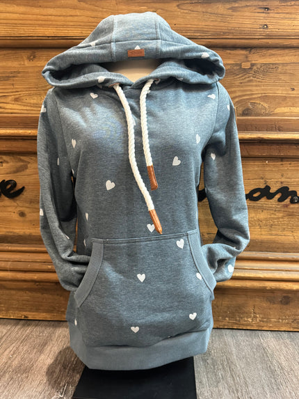 Warmheart Womens Printed Hoodie