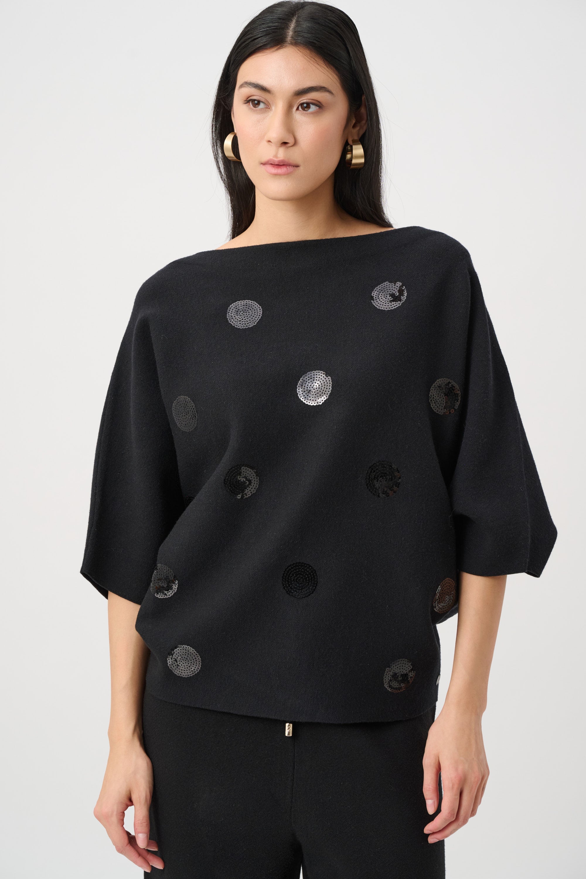 Megan's Sequin Spotted Sweater