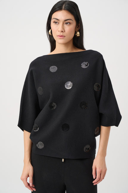 Megan's Sequin Spotted Sweater