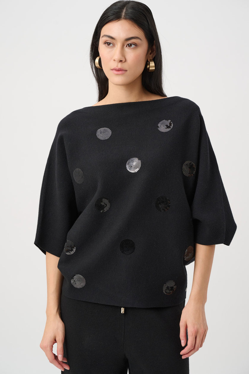 Megan's Sequin Spotted Sweater
