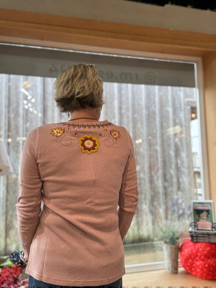  Thermal Henley mauve back