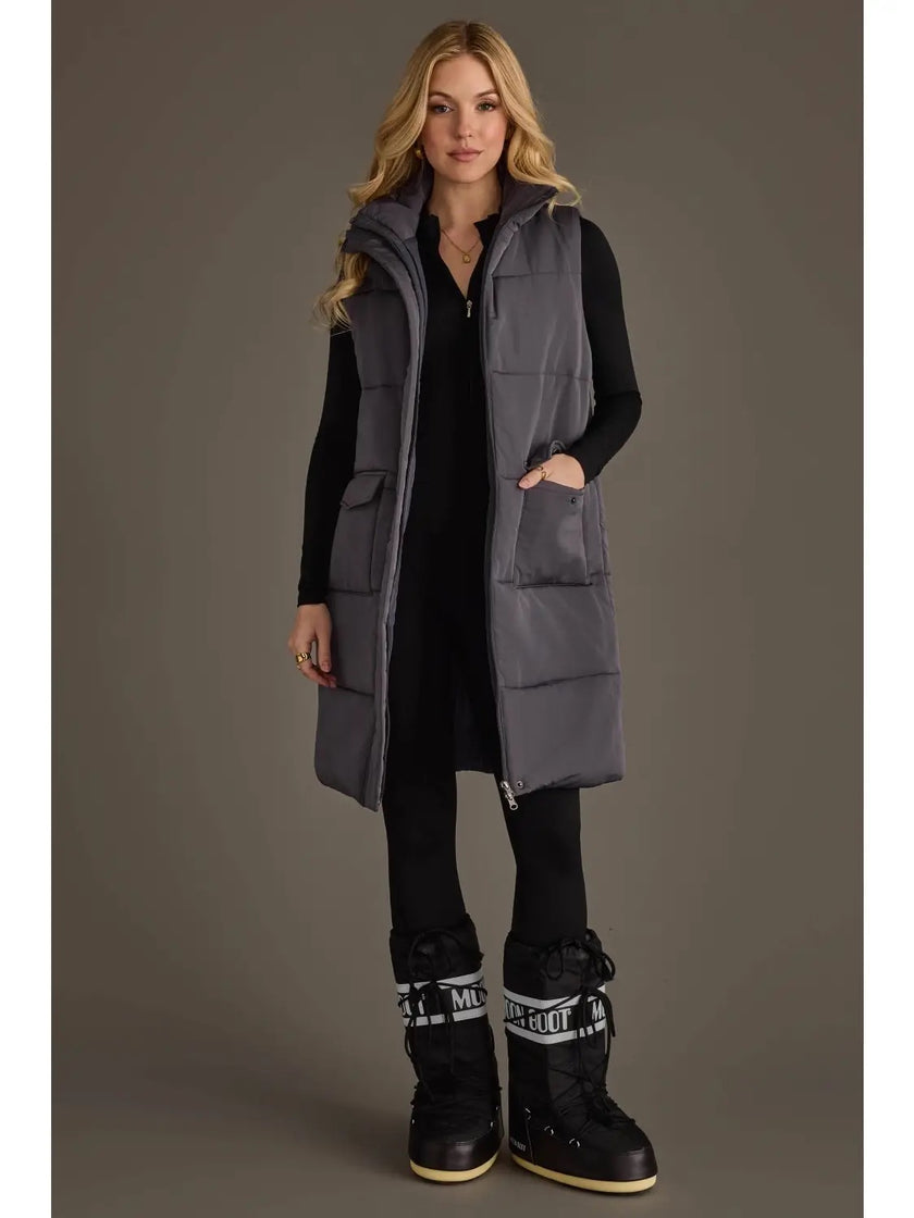 Long Puffer Vest