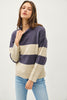 Striped Oversized Cut Sweater