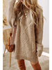 Grace Cable Knit Sweater Dress