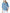 Kelly Sketchbook Star Butterfly & Floral Embroidery - Denim front