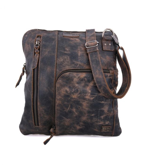 Bed|Stu Aiken Crossbody - Black Lux-front