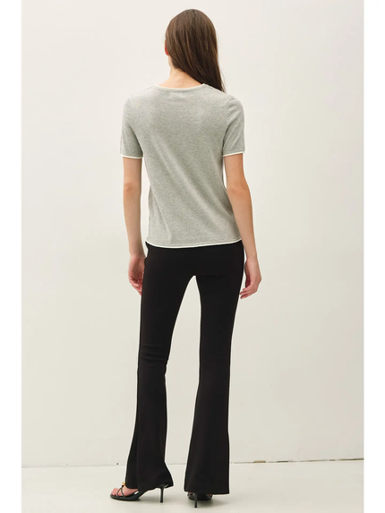 Cozy Short Sleeve Sweater