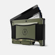 Ridge Wallet | Matte Olive-Cash Strap