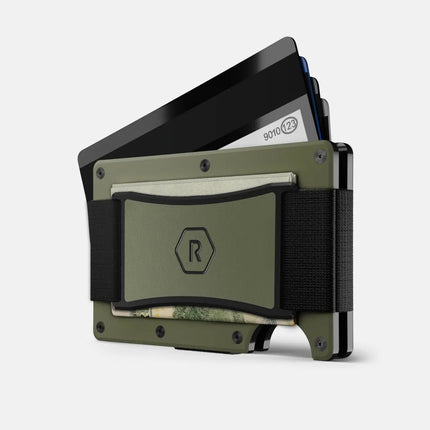 Ridge Wallet | Matte Olive-Cash Strap