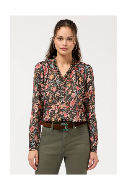 Hanneth Pintuck Blouse