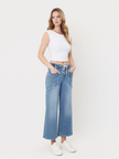 High Rise Drawstring Wide