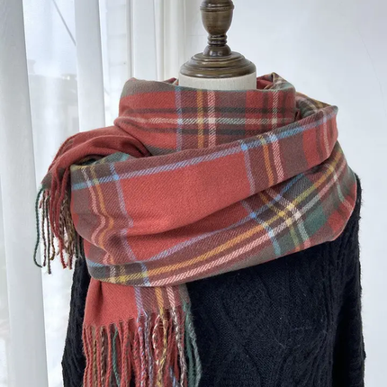 Winter Plaid Scarf