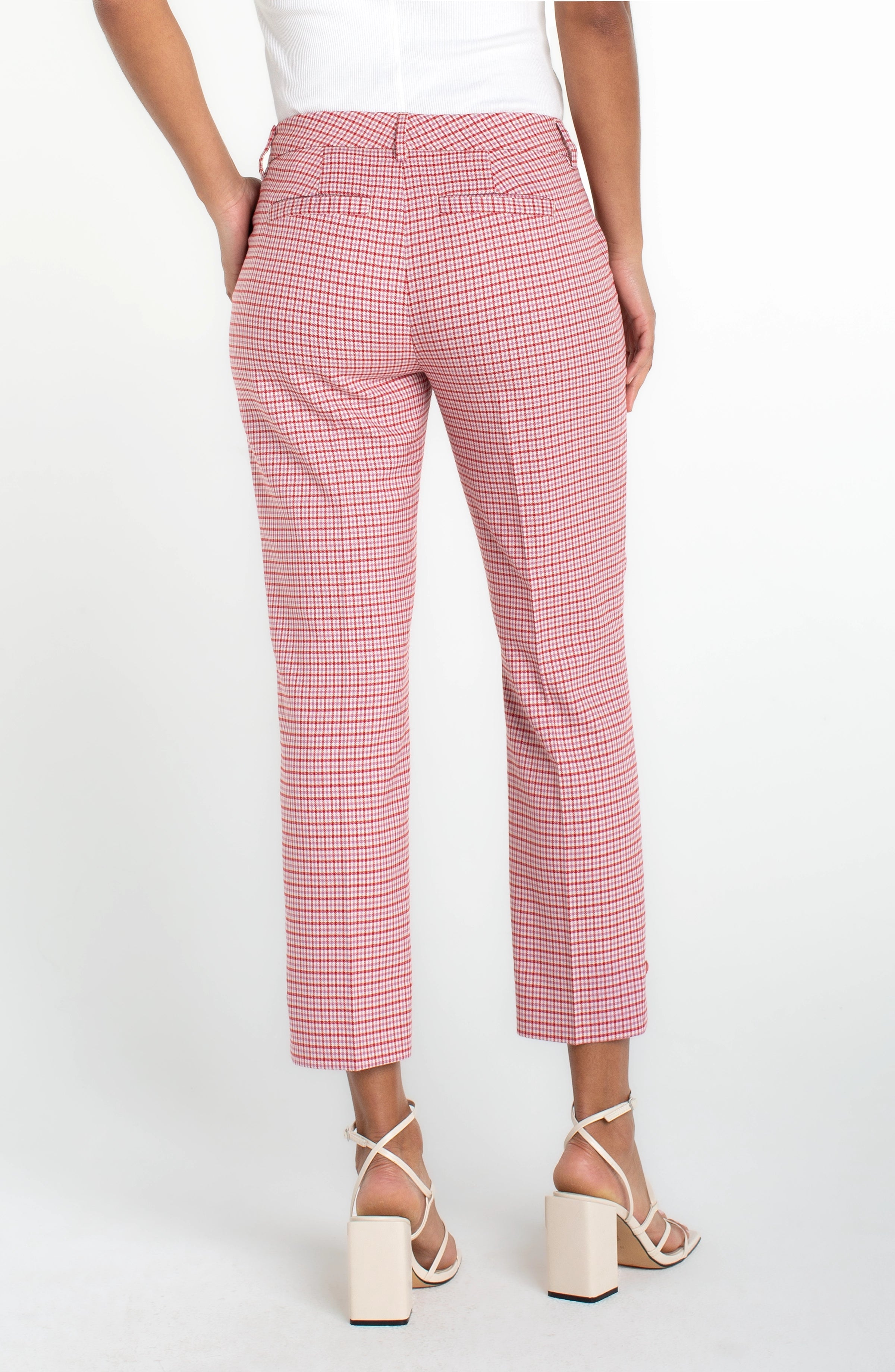 kelsey crop trouser w/ slit 26' ins