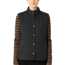 Ilse Jacobsen Beat01 Quilted Short Vest black