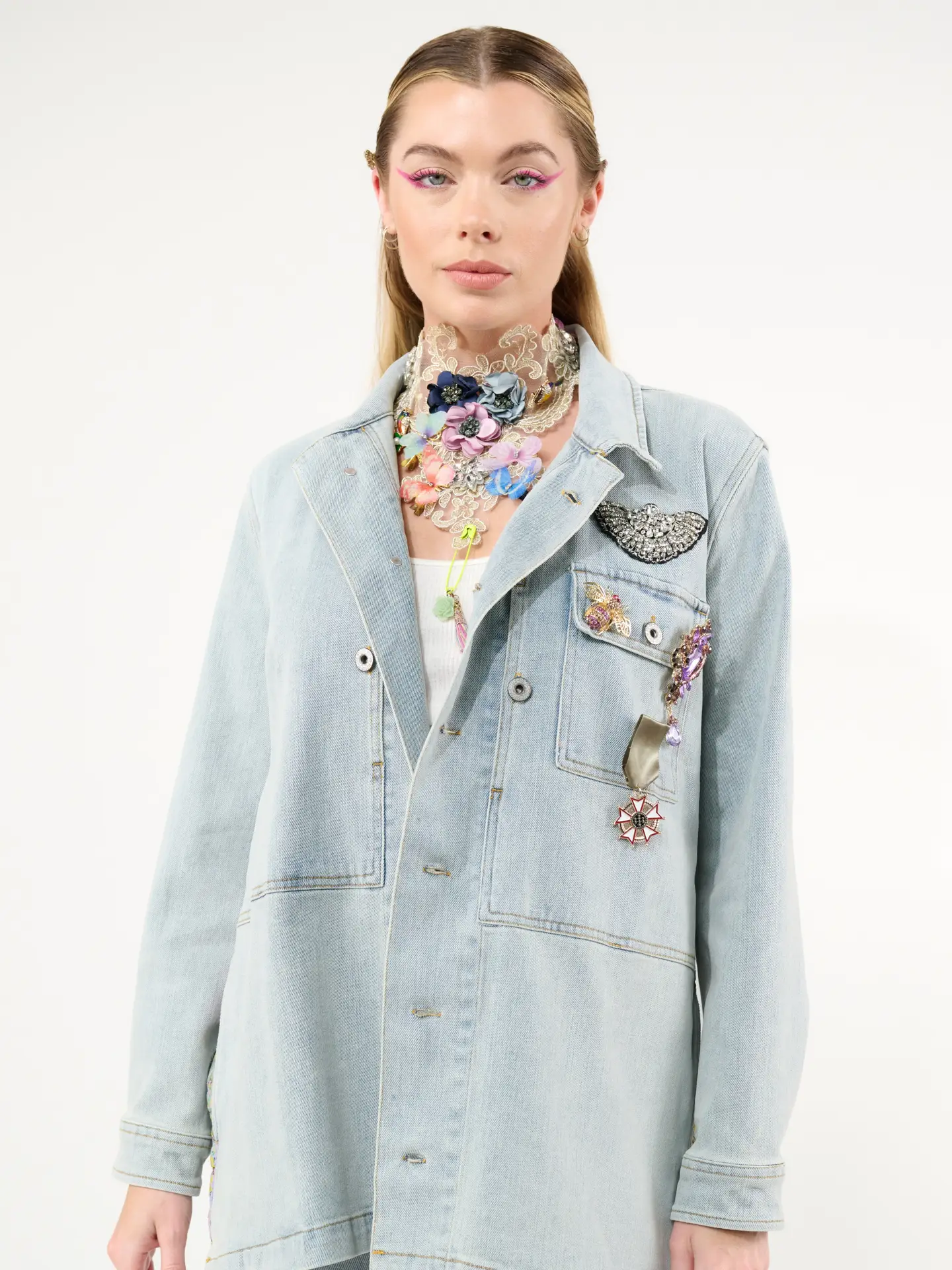 SUSANNA K. JACKET light denim front