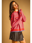Striped Long Sleeve Sweater Top