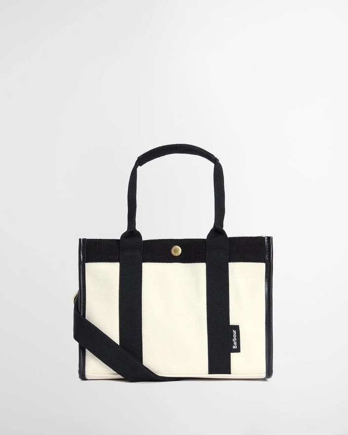 Barbour Selena Mini Tote/Crossbody Bag | Ecru