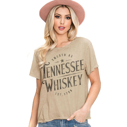 Tennessee Whiskey Mineral Graphic Top