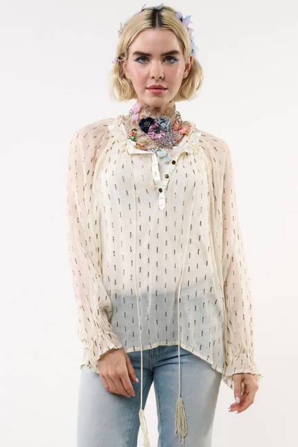 MAVEN BLOUSE front