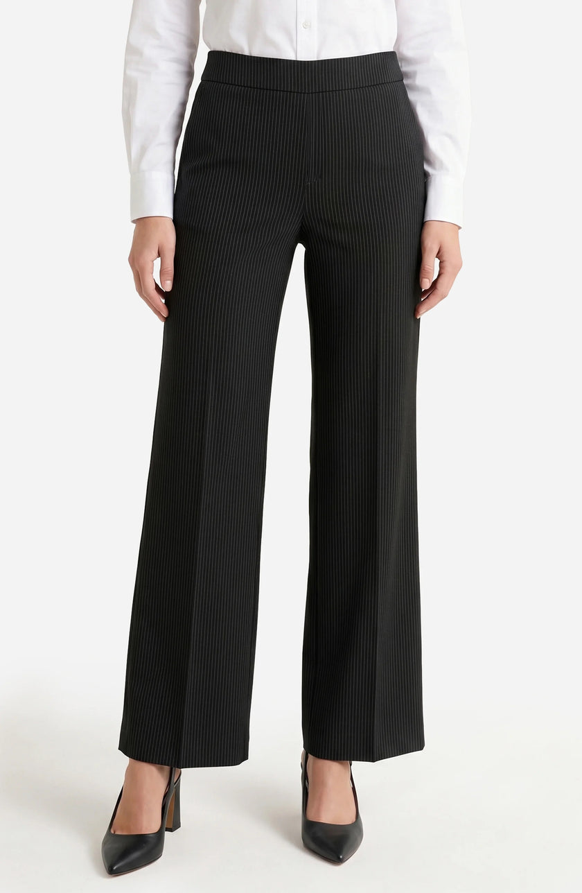 Kayla Pull-On Wide Leg Trouser