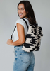 Cream & Black Aztec Backpack