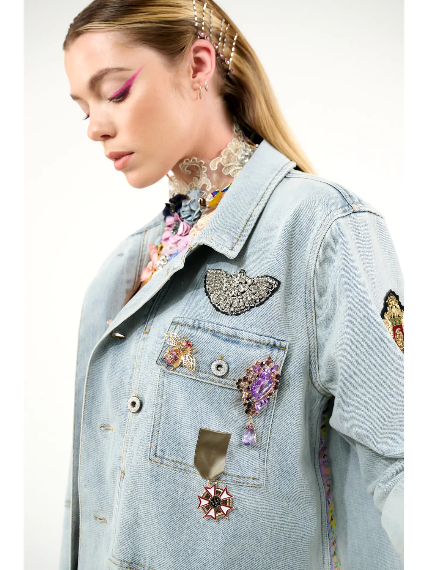 SUSANNA K. JACKET close up top detail