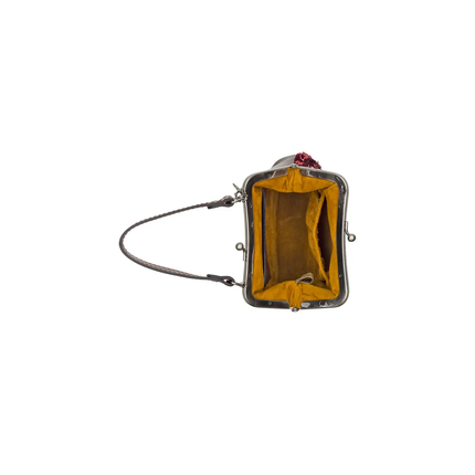 Mini Laureana Chain Crossbody - Holiday Sequin Oxblood