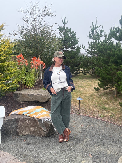 Zola Jacket blue nuit front