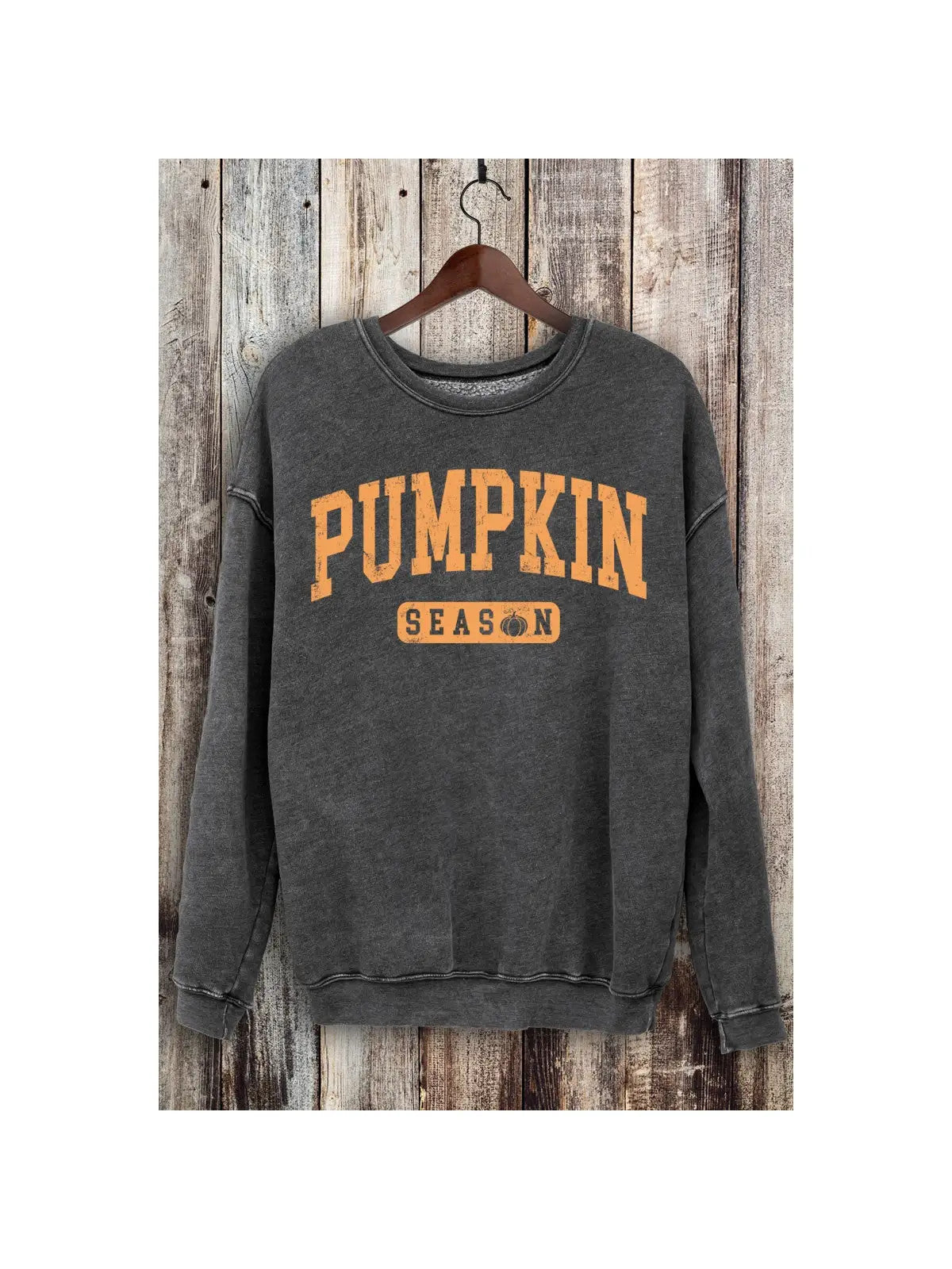 Pumpkin Mineral Sweatshirt, mineral black-front